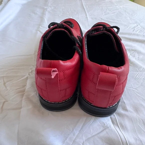 Shein Men’s Red & Black Lace-Up Dress Shoes | EU 40 / US 7 | NWT - Picture 2 of 6